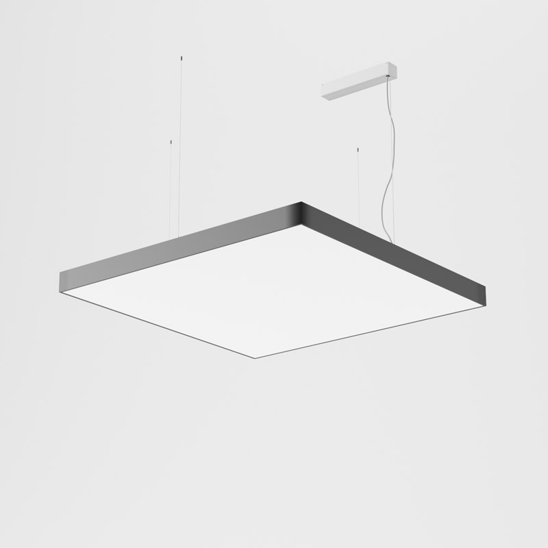 LED светильник подвесной квадрат (сплошная засветка)