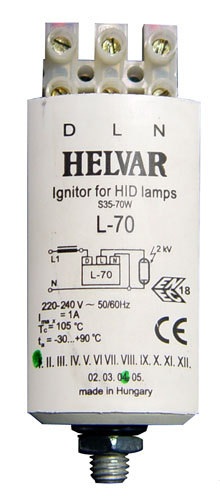 игнитор на 70Вт Электромагнитные ПРА (ЭмПРА) для газоразрядных ламп 